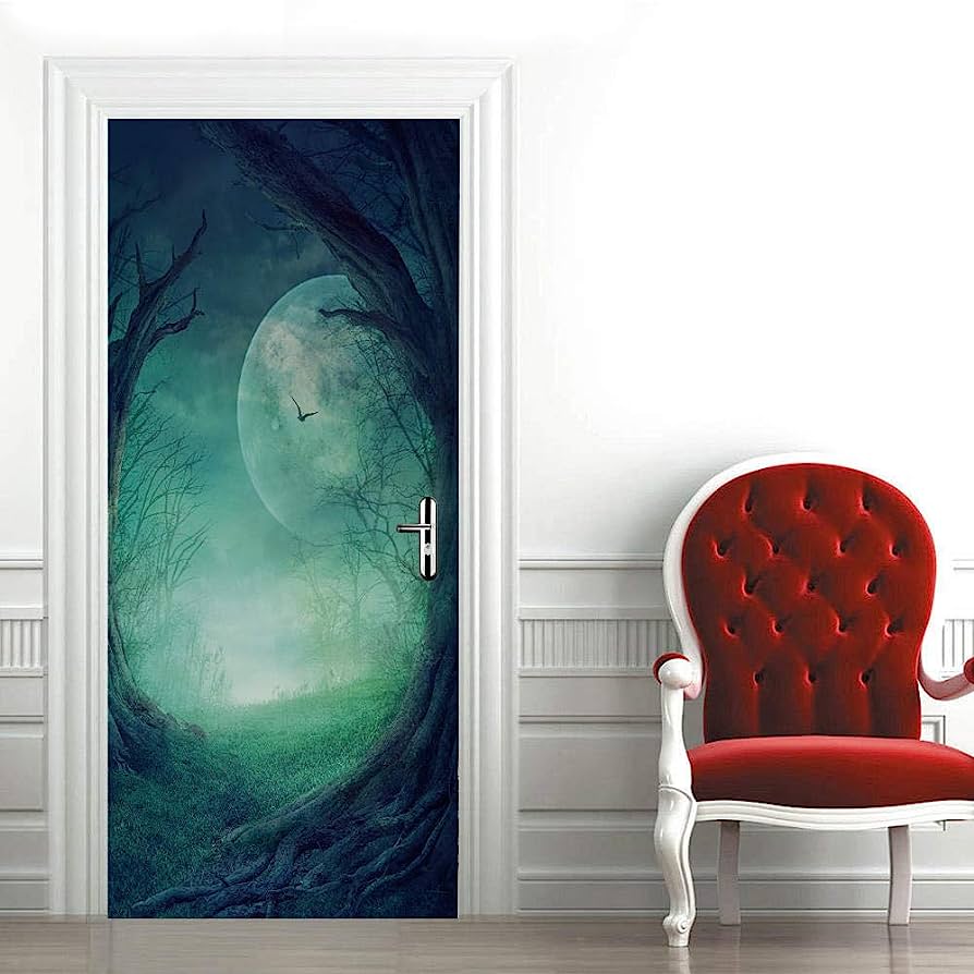 3D PVC Bathroom Door