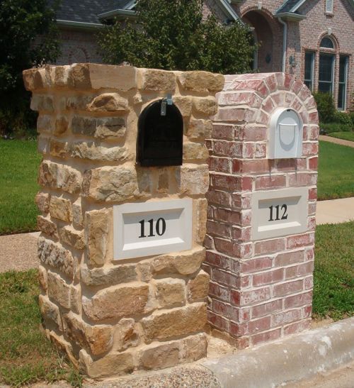 A Mailbox Using Granite Brick