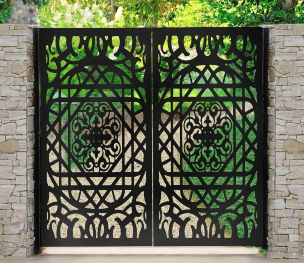 Artistic Metal Gate