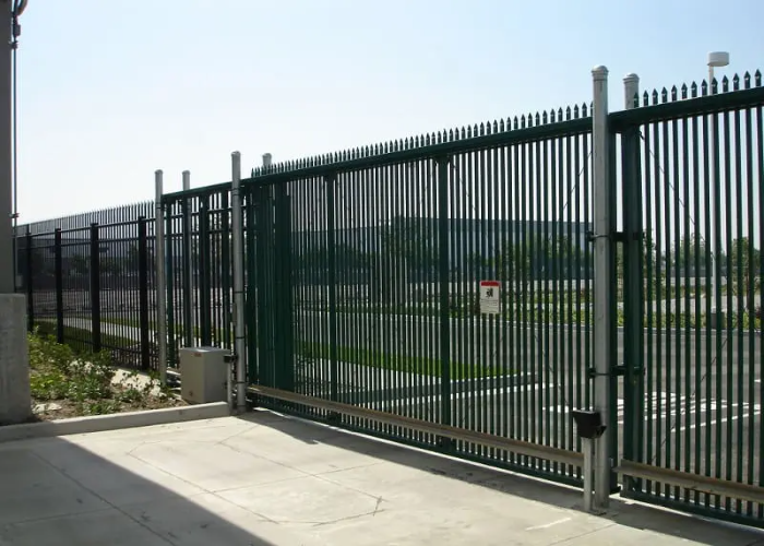 Industrial Metal Gate