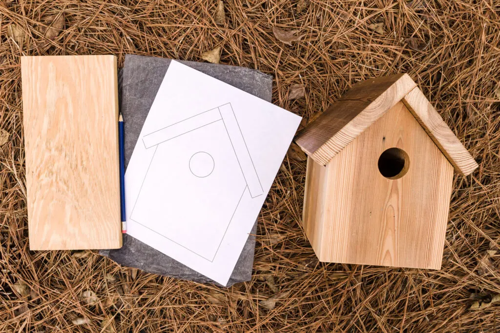  Basic Wooden Birdhouse