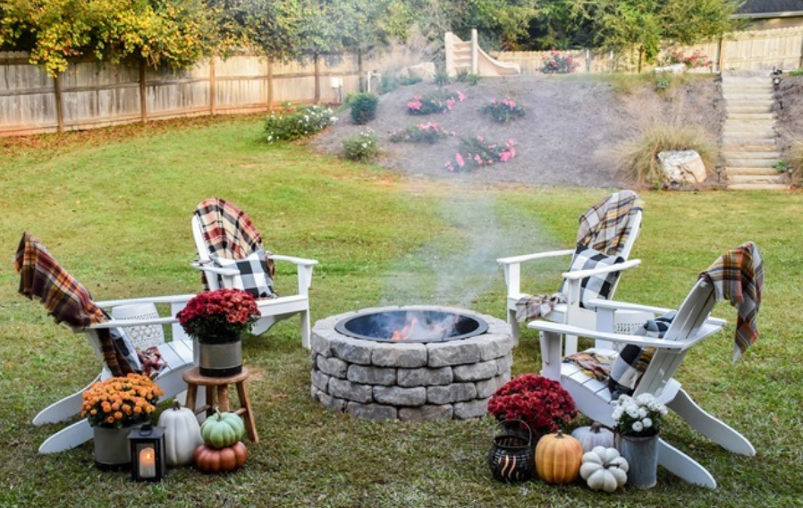 Build a Backyard Fire Pit for Roasting Marshmallows