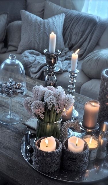 Candles for Warmth and Ambiance