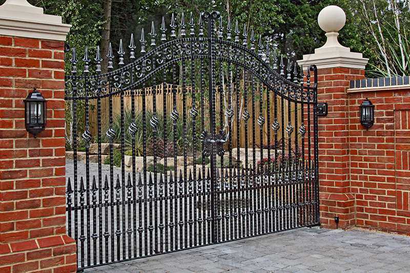 Classic Wrought Iron Gate