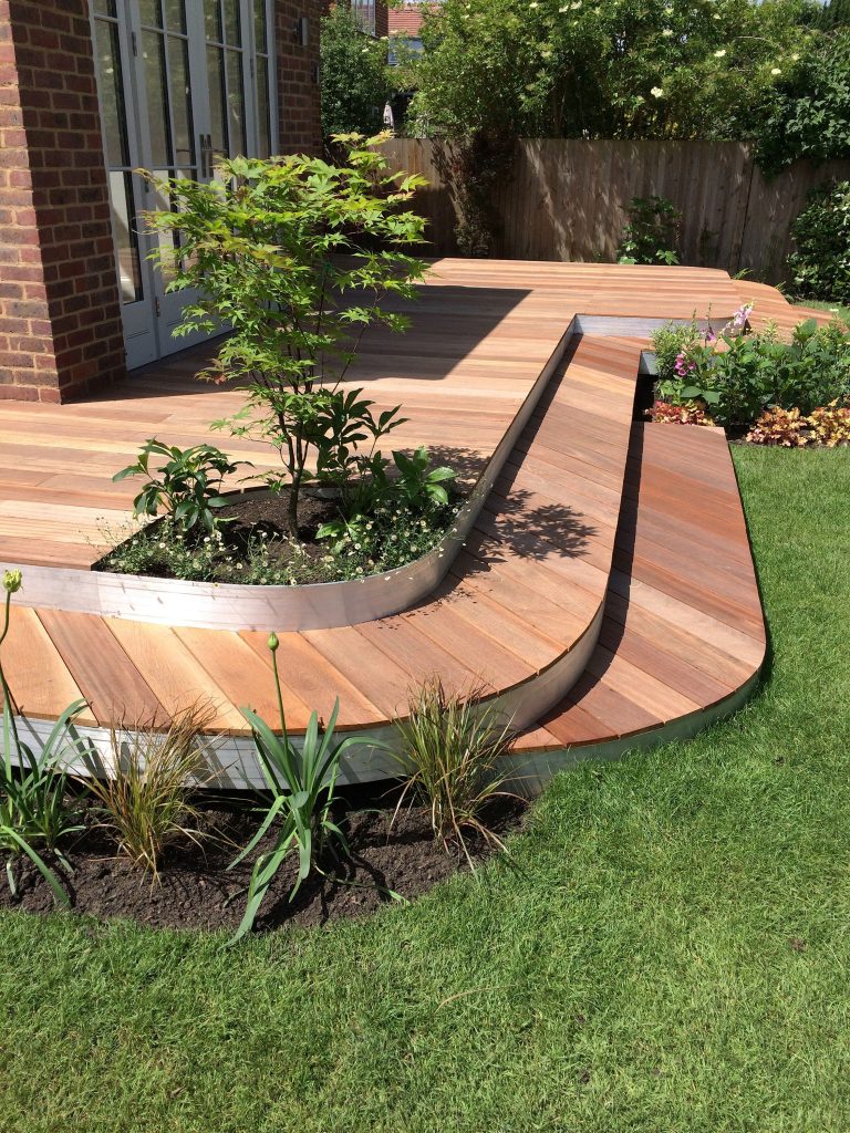 Curved Decking