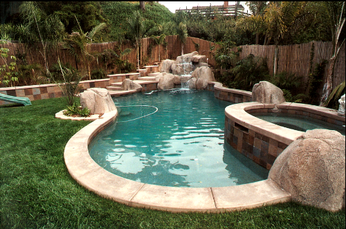 DIY Concrete Pool