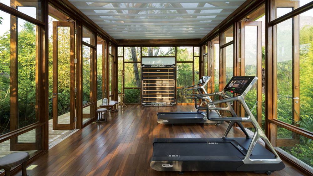 Decking with Gym