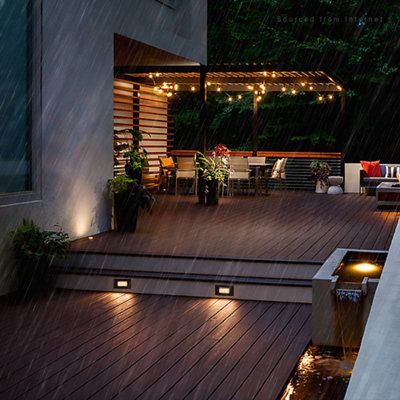 Decking with Integrated Lighting