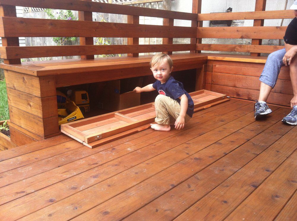 Decking with Storage