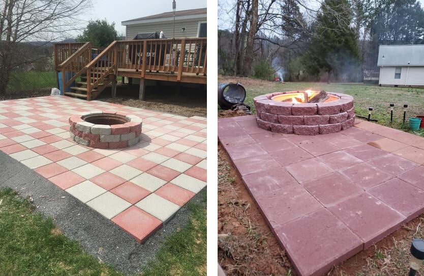 Fire Pit Paver for Backyard