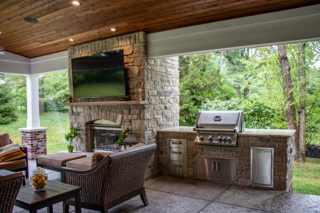 Fireplace with Cooking Area