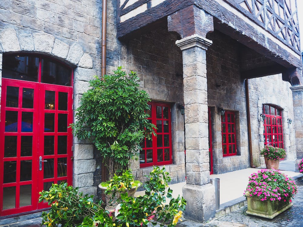 Flower Boxes Under the Deck