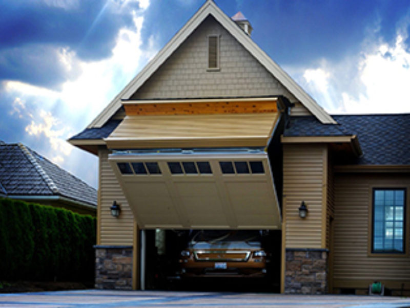 Hidden Garage Door