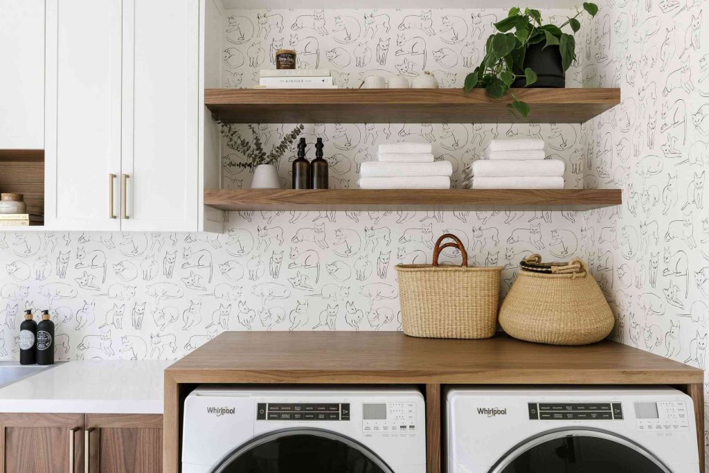 Install Floating Shelves for Some Stylish Details