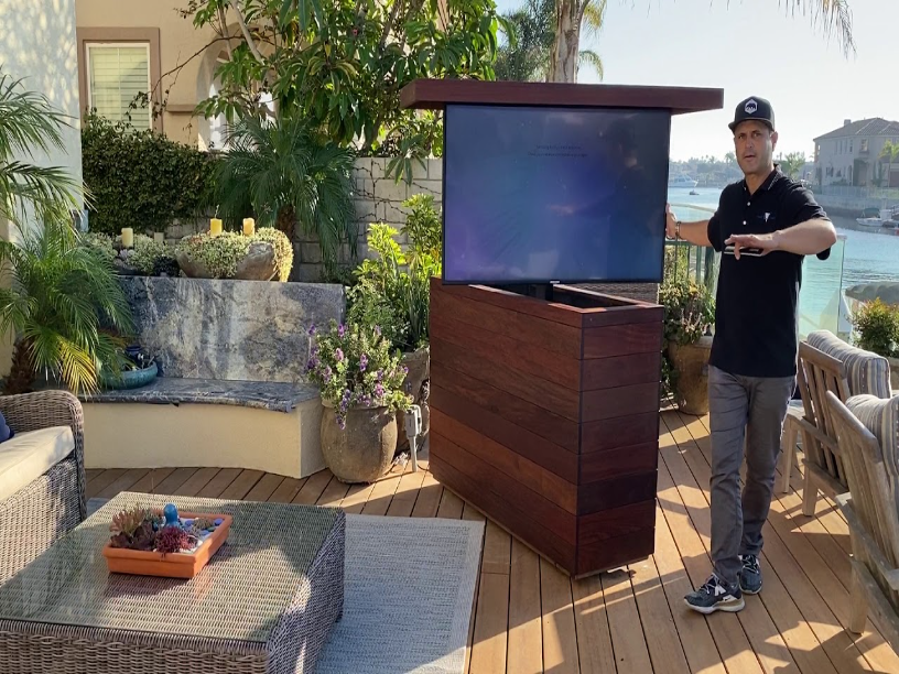 Install Outdoor TV Lift