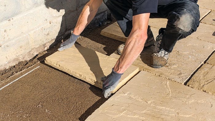 Laying the Flagstones