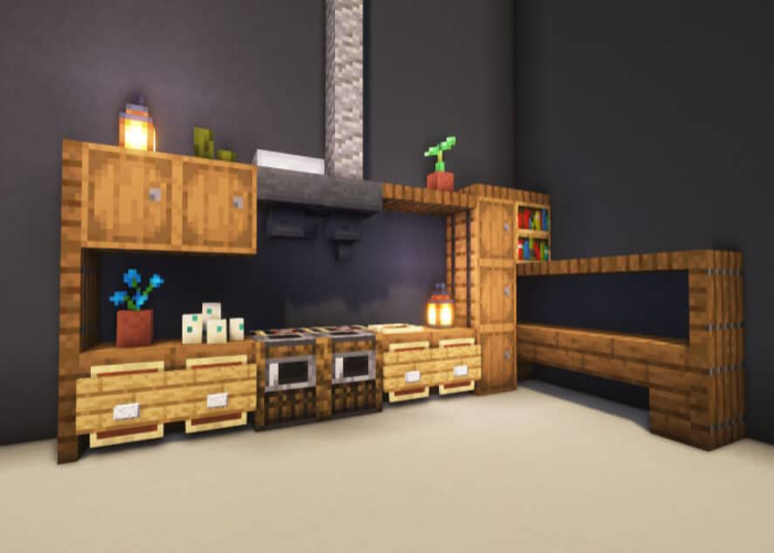 Minecraft Kitchen Design Ideas