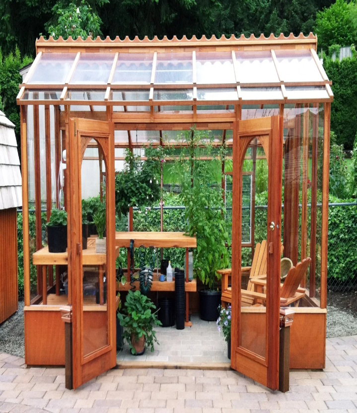 Nantucket Greenhouse Shed