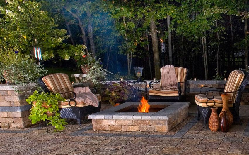 Patio with Firepit