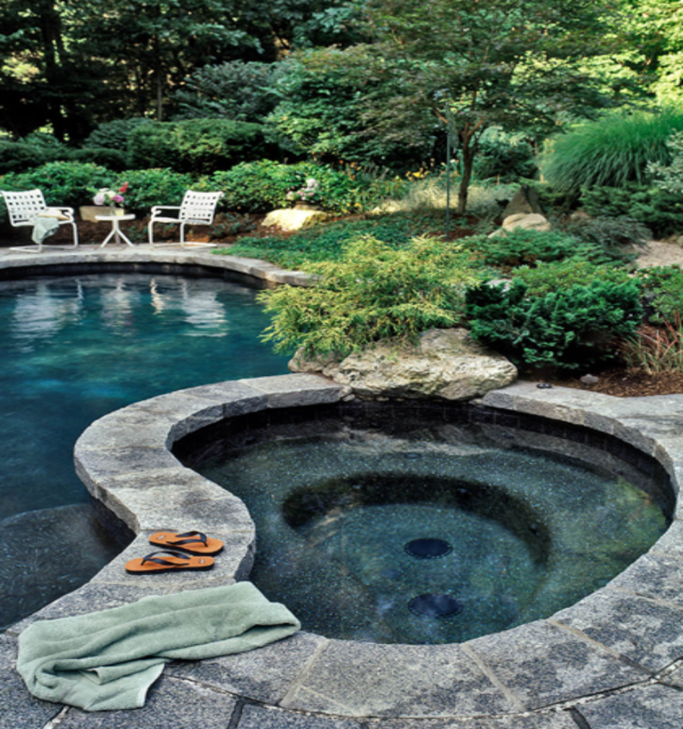 Poolside Jacuzzi