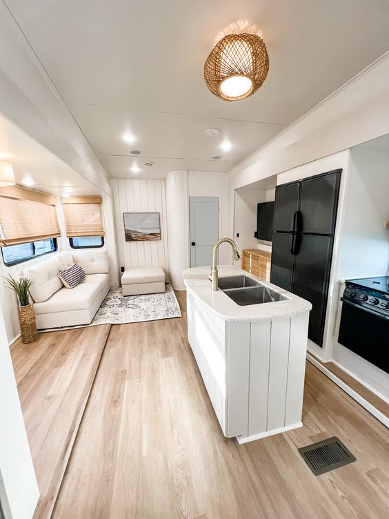 RV Simple Tiny House Interior