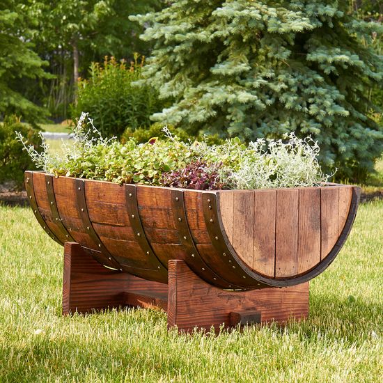 Repurpose a Wine Barrel