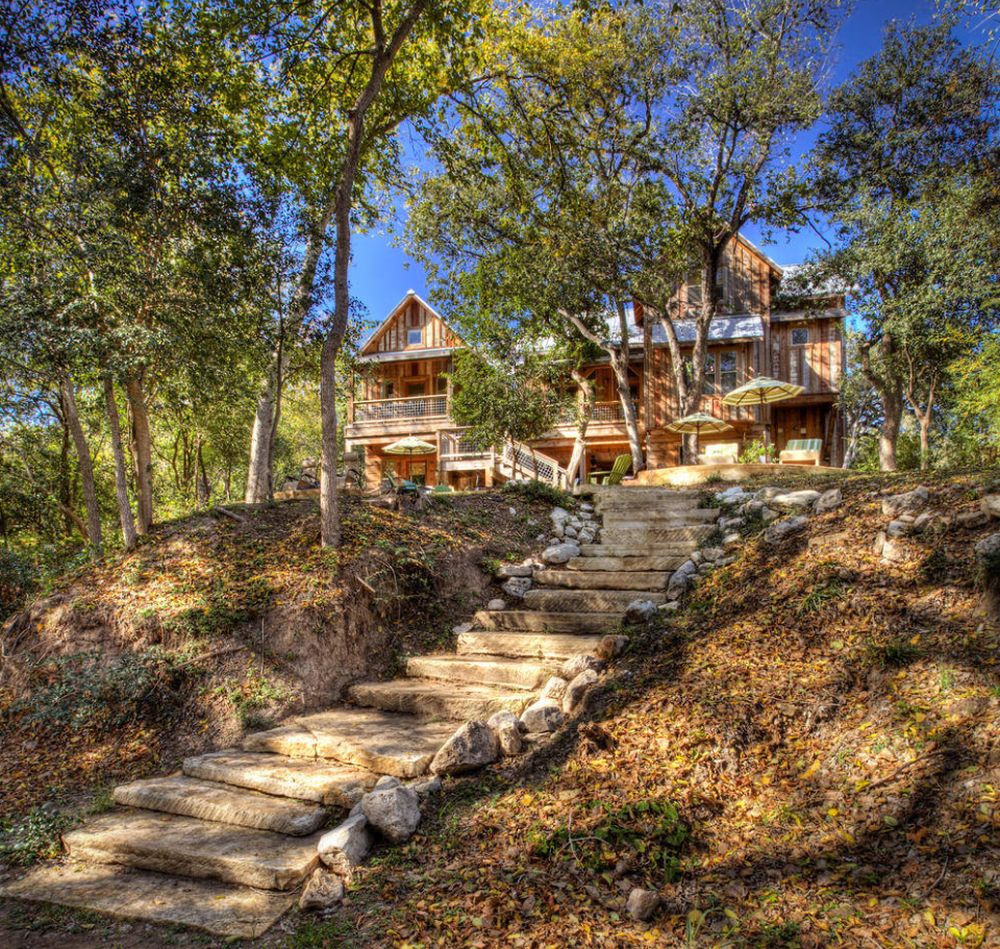 Rustic Stone Steps