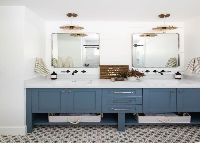 Seaside-Inspired Vanity