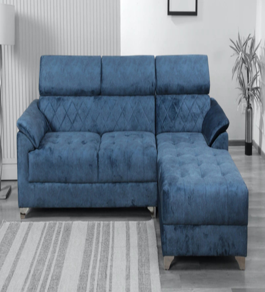 Sectional Sofa with Lounger Chair