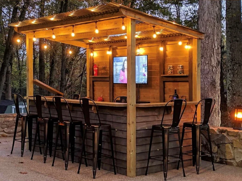 Set Up an Outdoor Bar