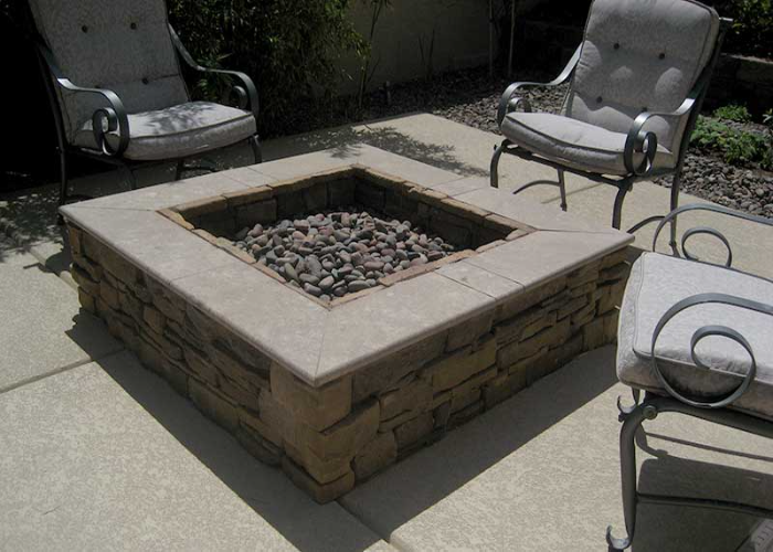 Square Fire Pit