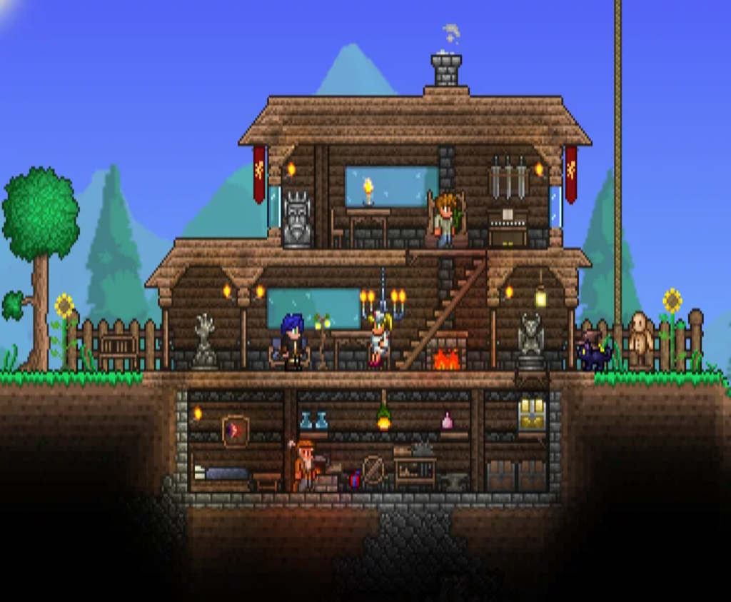 15 Best Terraria House Designs And Ideas TheTalkHome   Starter House 