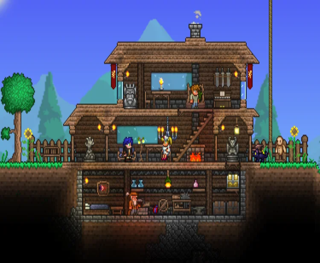 Best Terraria House Setup At James Mccauley Blog