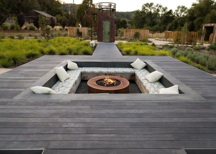 Sunken Fire Pit