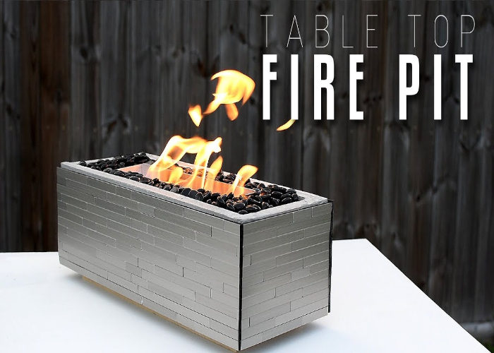  Tabletop Fire Pit