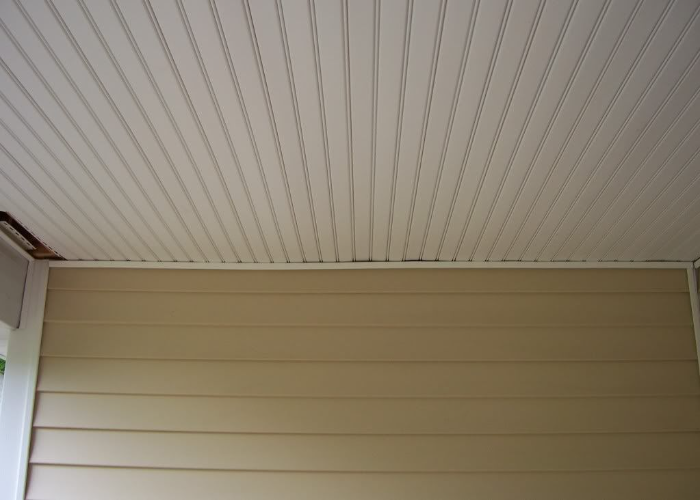 Try Vinyl Board Beading Ceiling for Long Lasting Porch Ceiling