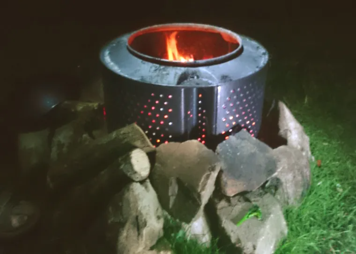 Washer Drum Fire Pit