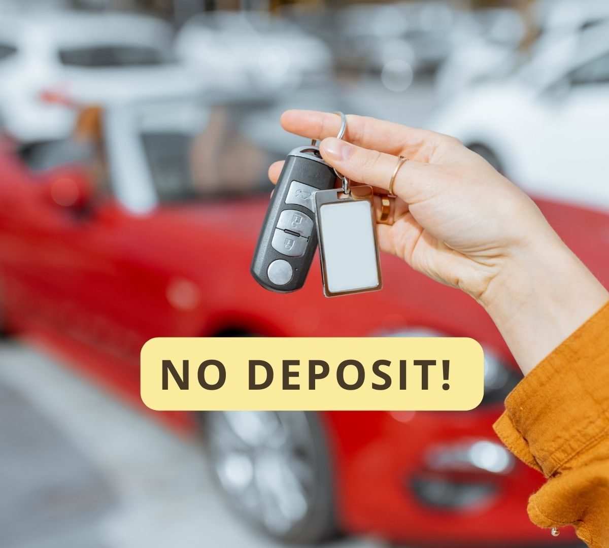 no deposit car rental