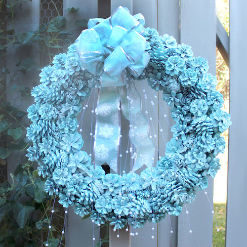 Simple DIY Pinecone Wreath For Any Season