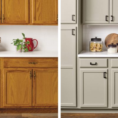 How to Refinish Wood Cabinets the Easy Way